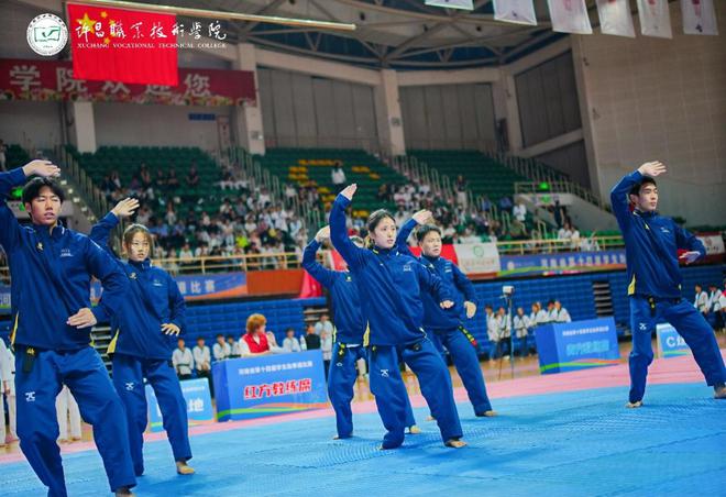 郑州财经学院学子在河南省第十四届学生跆拳道比赛中斩获6金5银9铜(图2)