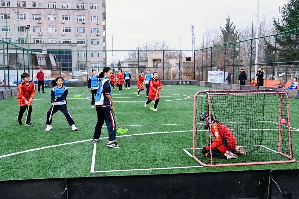 九游官网入口：长春新区举办首届中小学生软式曲棍球锦标赛(图1)