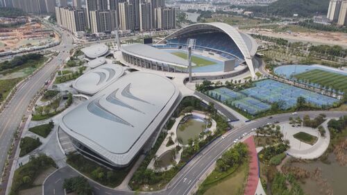 十五运江门体育中心场馆准备就绪 静待盛会启幕(图1)