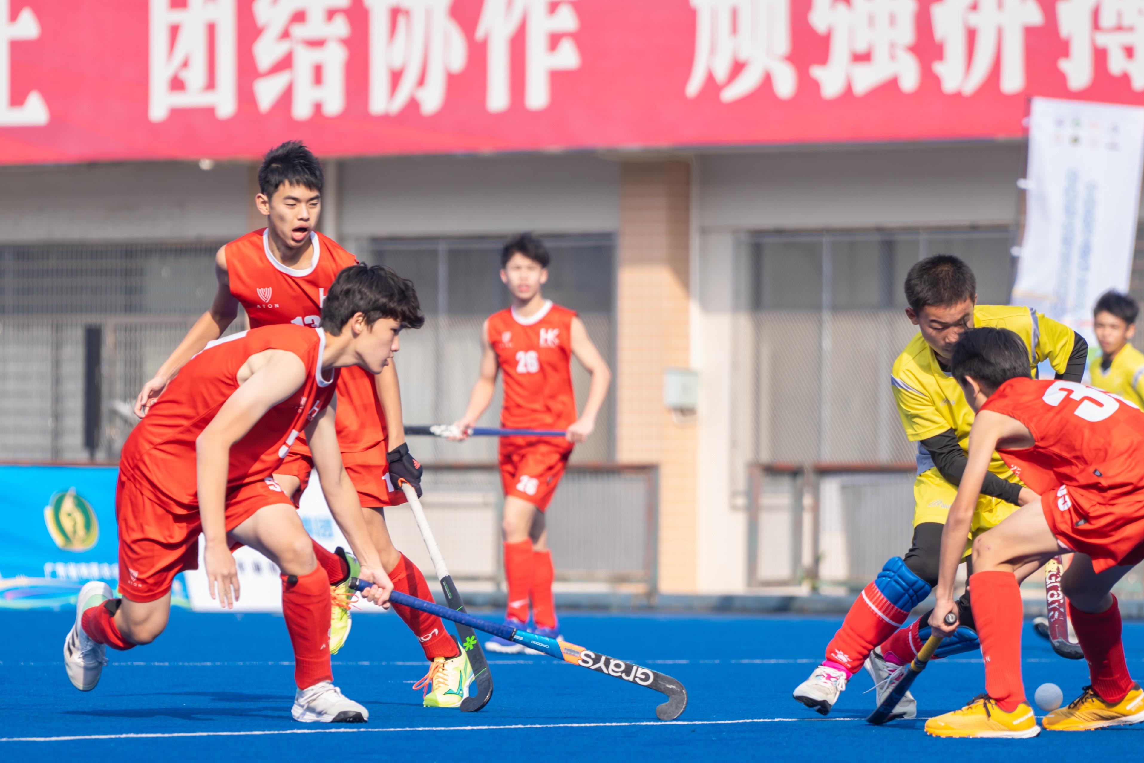 九游体育：2024年粤港澳大湾区曲棍球比赛打响(图3)