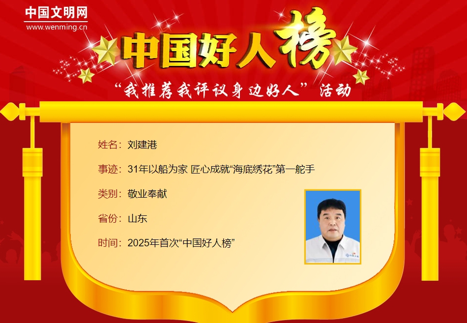 为他们点赞！山东12人荣登2025年首次“中国好人榜”(图6)