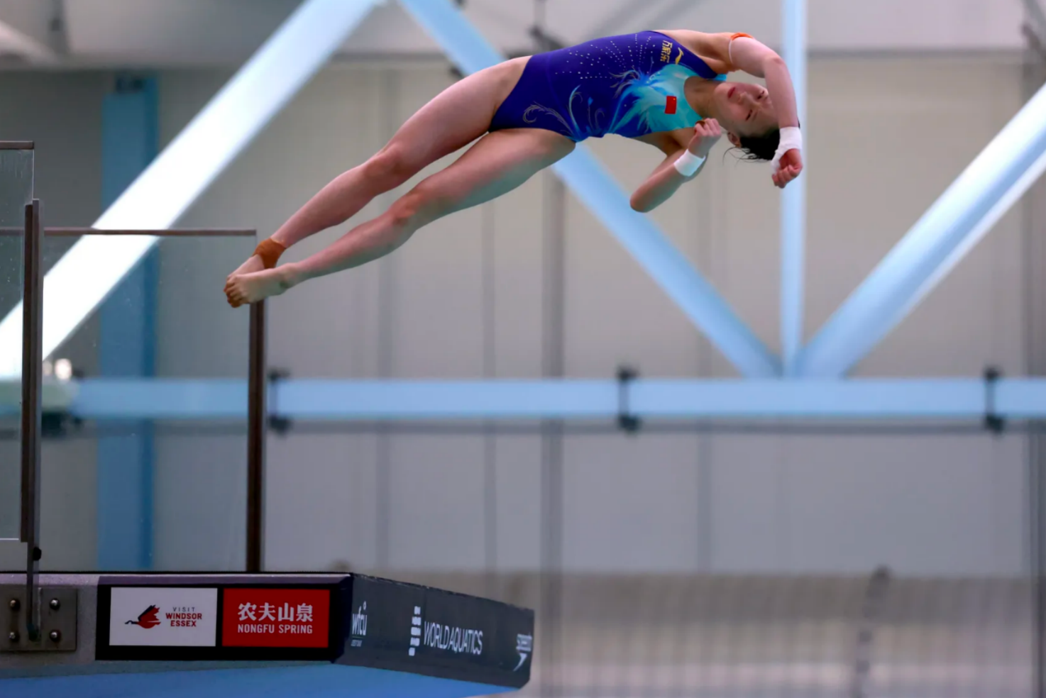 九游体育：跳水世界杯总决赛来到“水立方”全新赛制令比赛悬念陡升(图1)