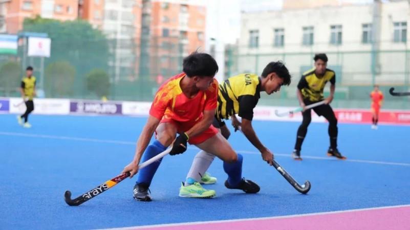 首届2025年U18曲棍球亚洲杯赛达州开幕 亚洲曲棍球新星齐聚川东热土(图5)