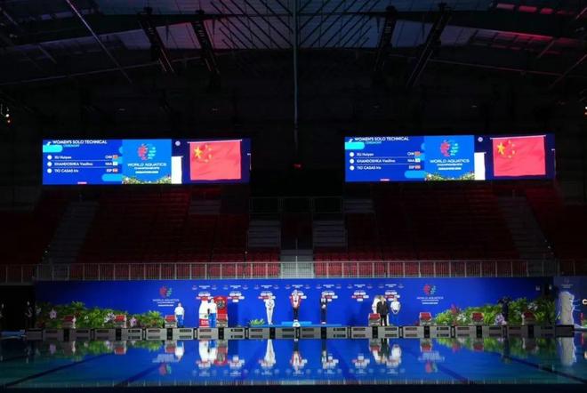 标杆案例丨艾比森显示科技闪耀2025世界游泳锦标赛(图3)