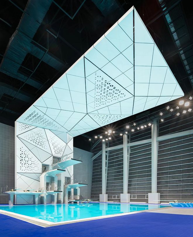 九游体育:游泳、羽毛球、潜水体验… 简阳文体中心解锁多元运动场景(图1)