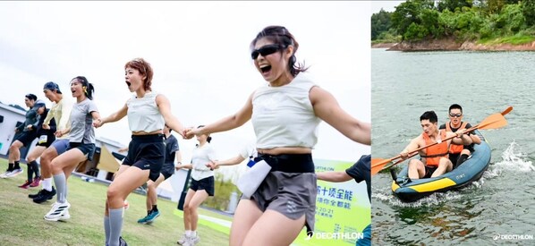 九游app：“迪卡侬十项全能挑战赛“顺利举行：以运动联结人与自然共践可持续未来(图3)