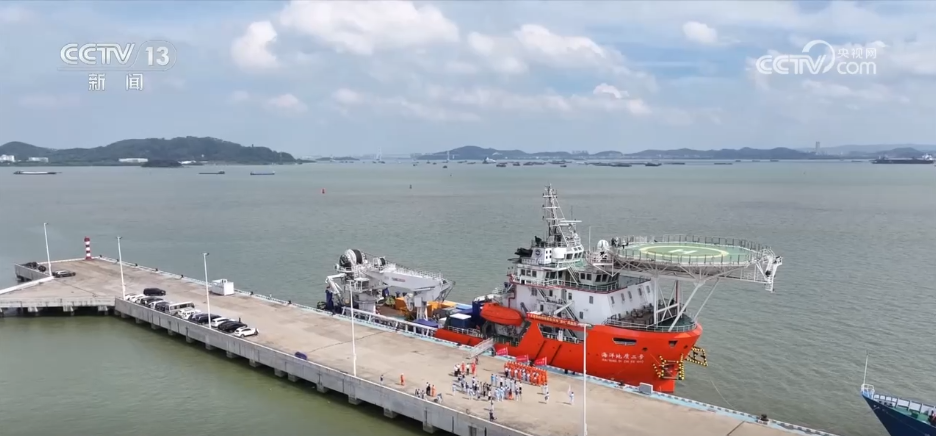 “天海联动”科技感十足！十五运会“源火”竟来自1522米的海底(图1)