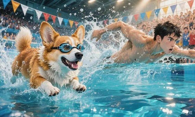 九游官网入口:游泳比赛里原来真的可以用狗刨?!(图7)