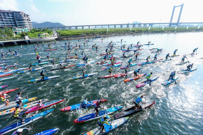 九游官网入口:北仑这个水上运动场所全省十佳!(图4)