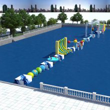 祥瑞水上运动器材取得操作便捷式水上赛道桩机组专利(图1)