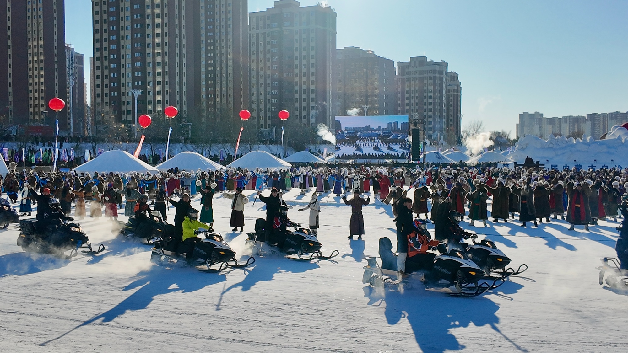 冰雪那达慕启幕 内蒙古冬季文旅持续“上新”(图2)