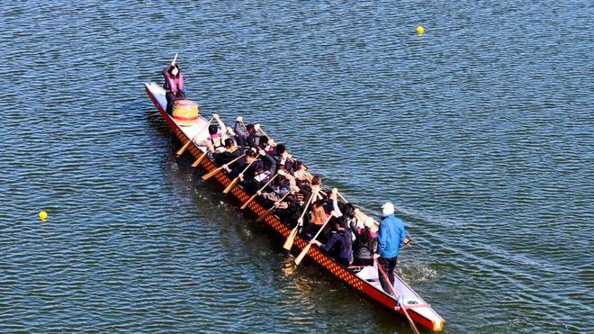 滁州首届龙舟赛来啦二月二去苏滁看百桨翻飞新晋水上运动地标等你来｜春游江淮(图3)