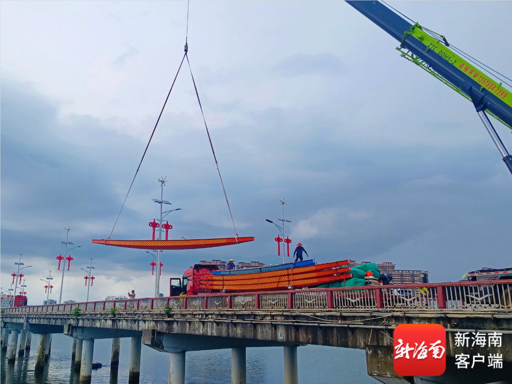 龙舟就位!海南自贸港乡村龙舟大赛澄迈站8月8日打响(图1)